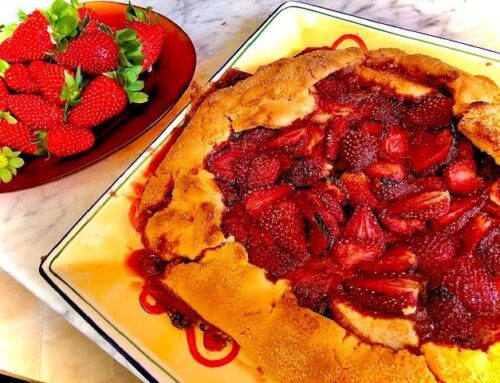 Rustic Strawberry Tart