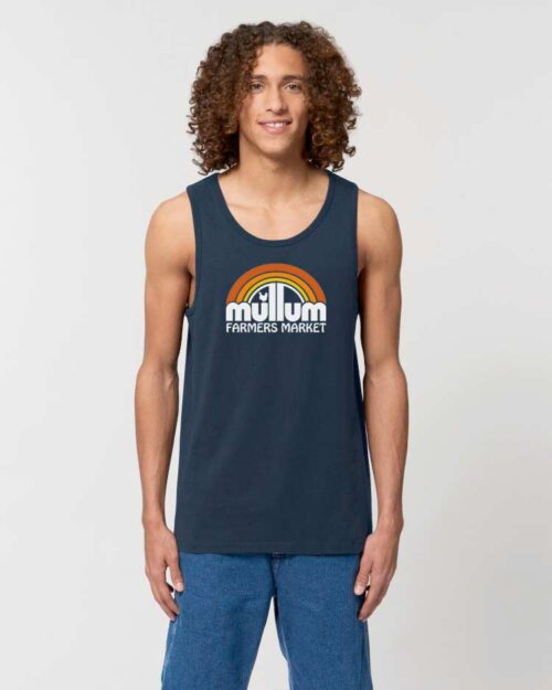 Men’s Singlet Navy - Image 2